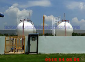 Bồn đôi 15 tấn LPG - Thiết Bị Gas Kangan - Công Ty TNHH Kangan Engineering